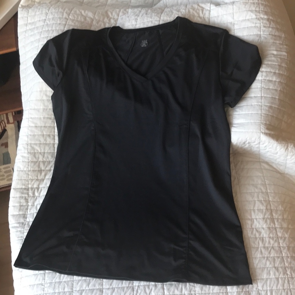 NWOT Tail Black fitted tennis top Sz XXL